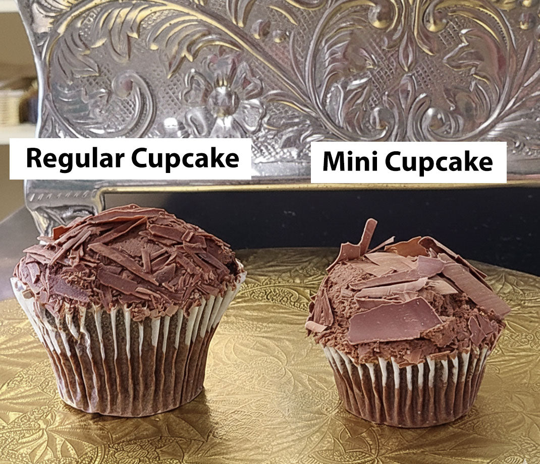Mini Dark Chocolate Truffle Cupcake