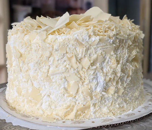 White Bavarian with Fresh Strawberries (seasonal)