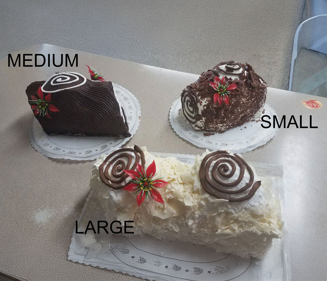 Chocolate Mousse Yule Log