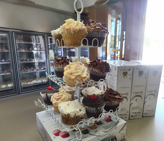 Assorted Cupcake Tower