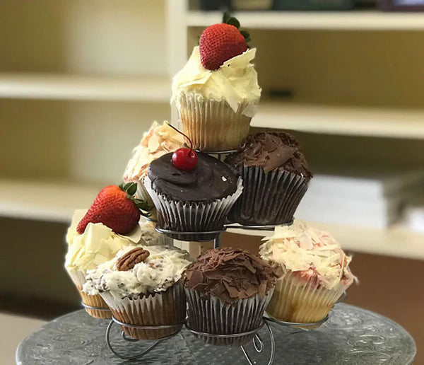 Assorted Cupcake Tower